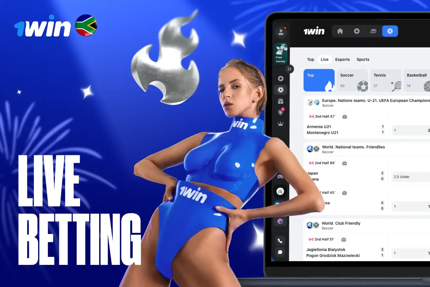 live betting options are also included at 1win platform